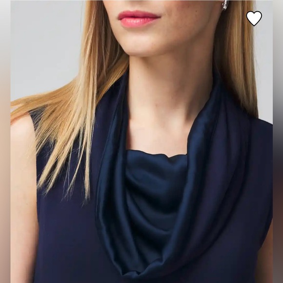 NWT Passporter Sleeveless Women’s Top Navy size XS White House Black Market - Picture 2 of 4